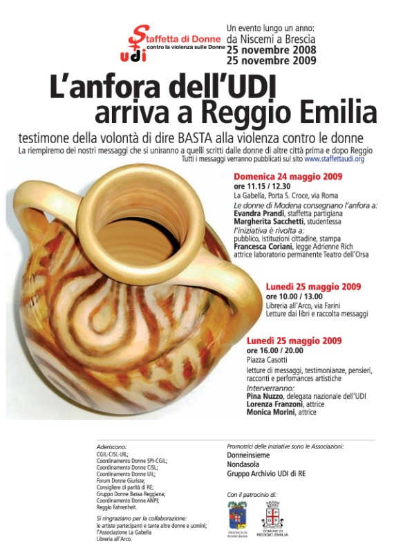 volantino staffetta RE